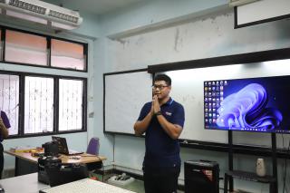 28. การอบรมเชิงปฏิบัติการ "ช่างไฟฟ้าเบื้องต้นสำหรับครูในโรงเรียนพื้นที่ห่างไกล และการบูรณาการเรียนการสอนสาระการเรียนรู้วิทยาศาสตร์”  วันที่ 27 มีนาคม 2566