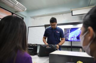 29. การอบรมเชิงปฏิบัติการ "ช่างไฟฟ้าเบื้องต้นสำหรับครูในโรงเรียนพื้นที่ห่างไกล และการบูรณาการเรียนการสอนสาระการเรียนรู้วิทยาศาสตร์”  วันที่ 27 มีนาคม 2566