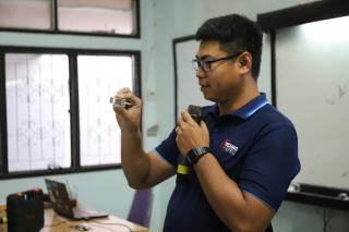 39. การอบรมเชิงปฏิบัติการ "ช่างไฟฟ้าเบื้องต้นสำหรับครูในโรงเรียนพื้นที่ห่างไกล และการบูรณาการเรียนการสอนสาระการเรียนรู้วิทยาศาสตร์”  วันที่ 27 มีนาคม 2566