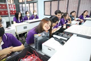 55. การอบรมเชิงปฏิบัติการ "ช่างไฟฟ้าเบื้องต้นสำหรับครูในโรงเรียนพื้นที่ห่างไกล และการบูรณาการเรียนการสอนสาระการเรียนรู้วิทยาศาสตร์”  วันที่ 27 มีนาคม 2566