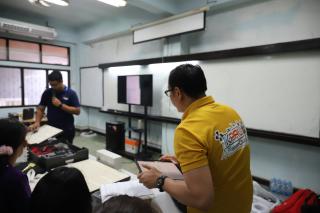 64. การอบรมเชิงปฏิบัติการ "ช่างไฟฟ้าเบื้องต้นสำหรับครูในโรงเรียนพื้นที่ห่างไกล และการบูรณาการเรียนการสอนสาระการเรียนรู้วิทยาศาสตร์”  วันที่ 27 มีนาคม 2566