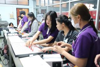 84. การอบรมเชิงปฏิบัติการ "ช่างไฟฟ้าเบื้องต้นสำหรับครูในโรงเรียนพื้นที่ห่างไกล และการบูรณาการเรียนการสอนสาระการเรียนรู้วิทยาศาสตร์”  วันที่ 27 มีนาคม 2566