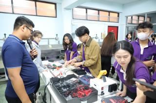 87. การอบรมเชิงปฏิบัติการ "ช่างไฟฟ้าเบื้องต้นสำหรับครูในโรงเรียนพื้นที่ห่างไกล และการบูรณาการเรียนการสอนสาระการเรียนรู้วิทยาศาสตร์”  วันที่ 27 มีนาคม 2566