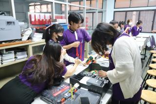 101. การอบรมเชิงปฏิบัติการ "ช่างไฟฟ้าเบื้องต้นสำหรับครูในโรงเรียนพื้นที่ห่างไกล และการบูรณาการเรียนการสอนสาระการเรียนรู้วิทยาศาสตร์”  วันที่ 27 มีนาคม 2566