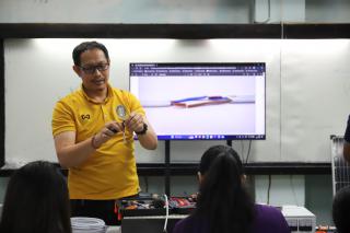 120. การอบรมเชิงปฏิบัติการ "ช่างไฟฟ้าเบื้องต้นสำหรับครูในโรงเรียนพื้นที่ห่างไกล และการบูรณาการเรียนการสอนสาระการเรียนรู้วิทยาศาสตร์”  วันที่ 27 มีนาคม 2566