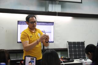 121. การอบรมเชิงปฏิบัติการ "ช่างไฟฟ้าเบื้องต้นสำหรับครูในโรงเรียนพื้นที่ห่างไกล และการบูรณาการเรียนการสอนสาระการเรียนรู้วิทยาศาสตร์”  วันที่ 27 มีนาคม 2566