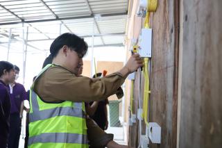 171. การอบรมเชิงปฏิบัติการ "ช่างไฟฟ้าเบื้องต้นสำหรับครูในโรงเรียนพื้นที่ห่างไกล และการบูรณาการเรียนการสอนสาระการเรียนรู้วิทยาศาสตร์”  วันที่ 27 มีนาคม 2566