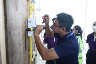 244. การอบรมเชิงปฏิบัติการ "ช่างไฟฟ้าเบื้องต้นสำหรับครูในโรงเรียนพื้นที่ห่างไกล และการบูรณาการเรียนการสอนสาระการเรียนรู้วิทยาศาสตร์”  วันที่ 27 มีนาคม 2566