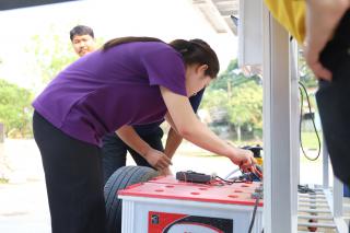 349. การอบรมเชิงปฏิบัติการ "ช่างไฟฟ้าเบื้องต้นสำหรับครูในโรงเรียนพื้นที่ห่างไกล และการบูรณาการเรียนการสอนสาระการเรียนรู้วิทยาศาสตร์”  วันที่ 27 มีนาคม 2566