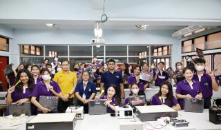 355. การอบรมเชิงปฏิบัติการ "ช่างไฟฟ้าเบื้องต้นสำหรับครูในโรงเรียนพื้นที่ห่างไกล และการบูรณาการเรียนการสอนสาระการเรียนรู้วิทยาศาสตร์”  วันที่ 27 มีนาคม 2566