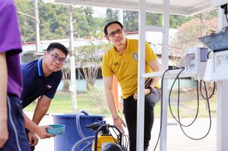 369. การอบรมเชิงปฏิบัติการ "ช่างไฟฟ้าเบื้องต้นสำหรับครูในโรงเรียนพื้นที่ห่างไกล และการบูรณาการเรียนการสอนสาระการเรียนรู้วิทยาศาสตร์”  วันที่ 27 มีนาคม 2566