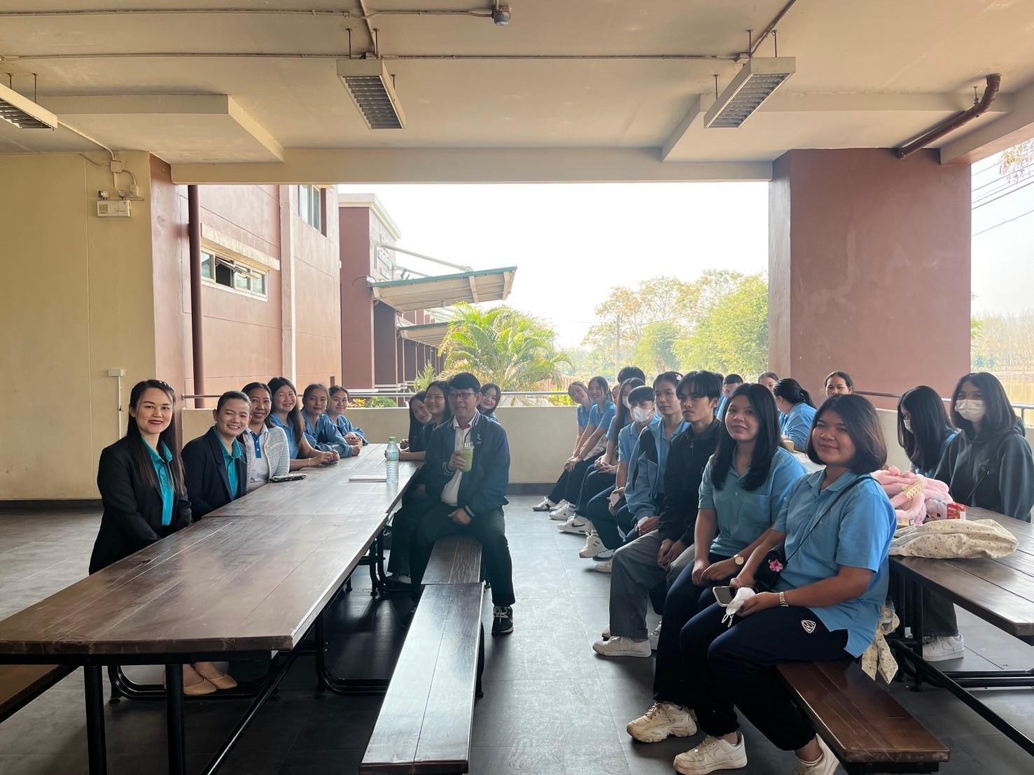 2. 7 ก.พ. 2568 | ศึกษาดูงานโรงเรียนสาธิตแผนกมัธยมศึกษา มหาวิทยาลัยราชภัฏเลย นักศึกษาชั้นปีที่ 2 รหัส 66