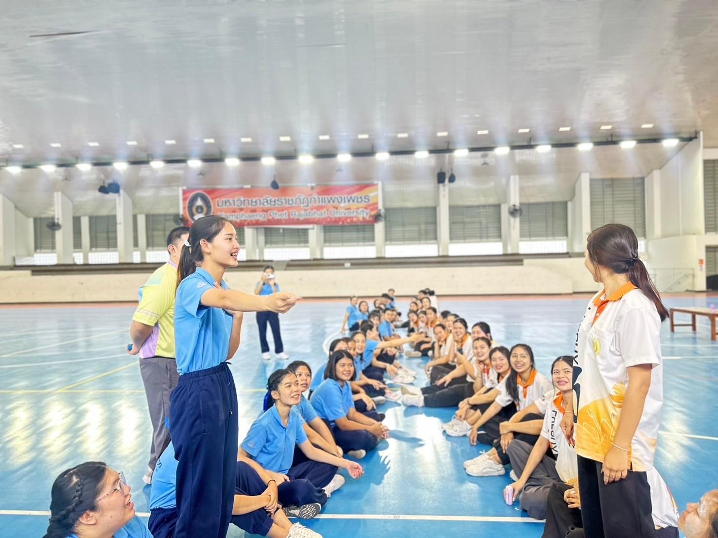 3. 23 ก.พ. 2568 | อบรมการเล่นกีฬาสำหรับครูประถมศึกษา ปี 2 รหัส 66