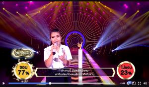 แสดงความยินดีกับนางสาวเดือนเพ็ญ คำดี หัส 56  ชนะเลิศอันดับ 1